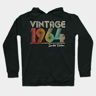 60 Year Old 1964 60Th Birthday For Men Women Hoodie